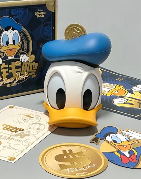 【正版授權】Disney 🎁唐老鴨 有錢鴨｜招財氛圍燈擺件