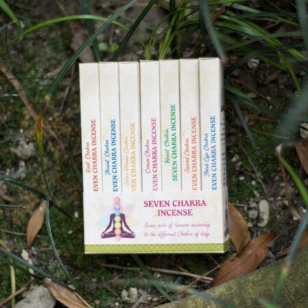 【一盒七入】CHAKRA 七輪能量香｜冥想療癒線香
